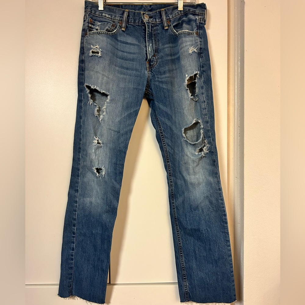 Levi’s 511 Distressed Jeans